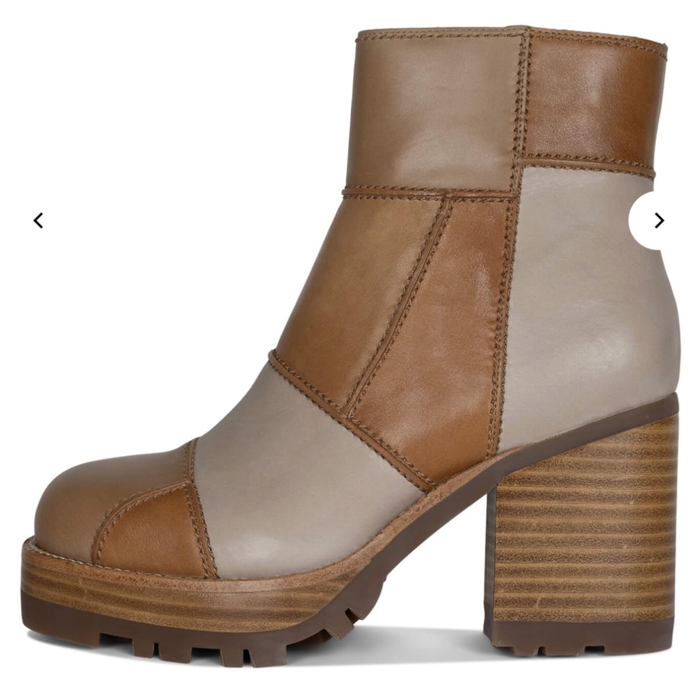 jeffrey campbell abundnt-lc brown never worn 7.5